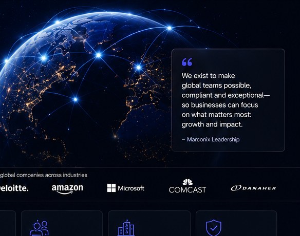 hroXai global workforce operating system visual