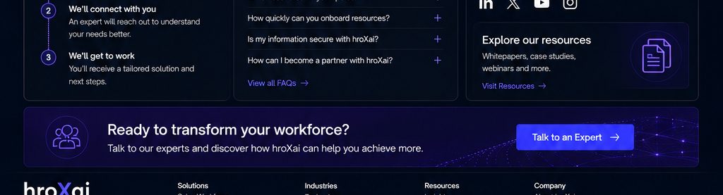 hroXai contact and global offices visual