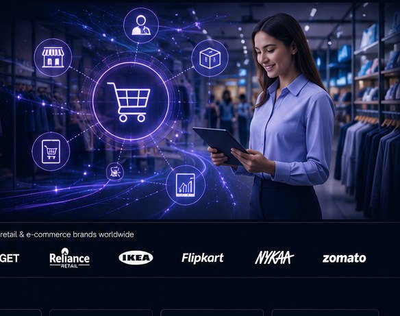 Powering retail. Enabling growth. visual